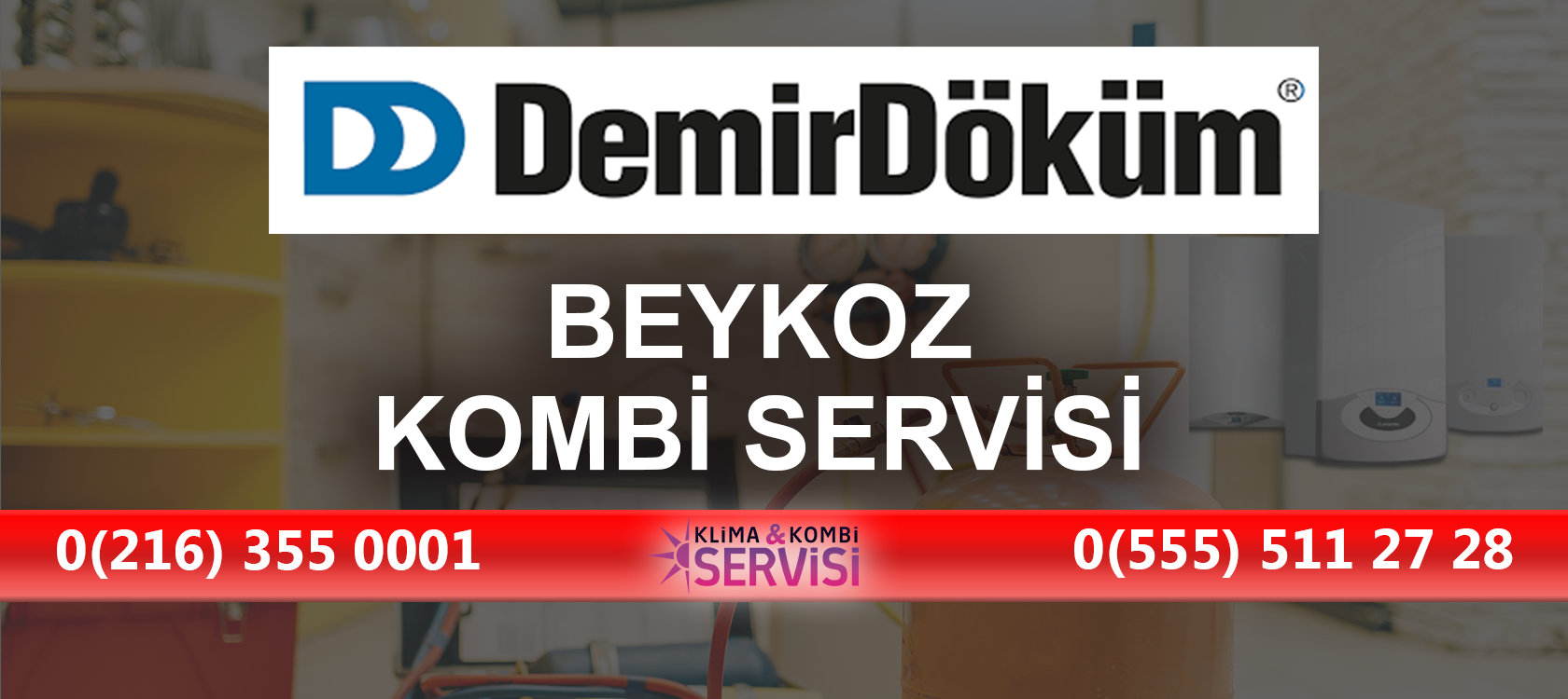 Beykoz Demirdokum Kombi Servisi