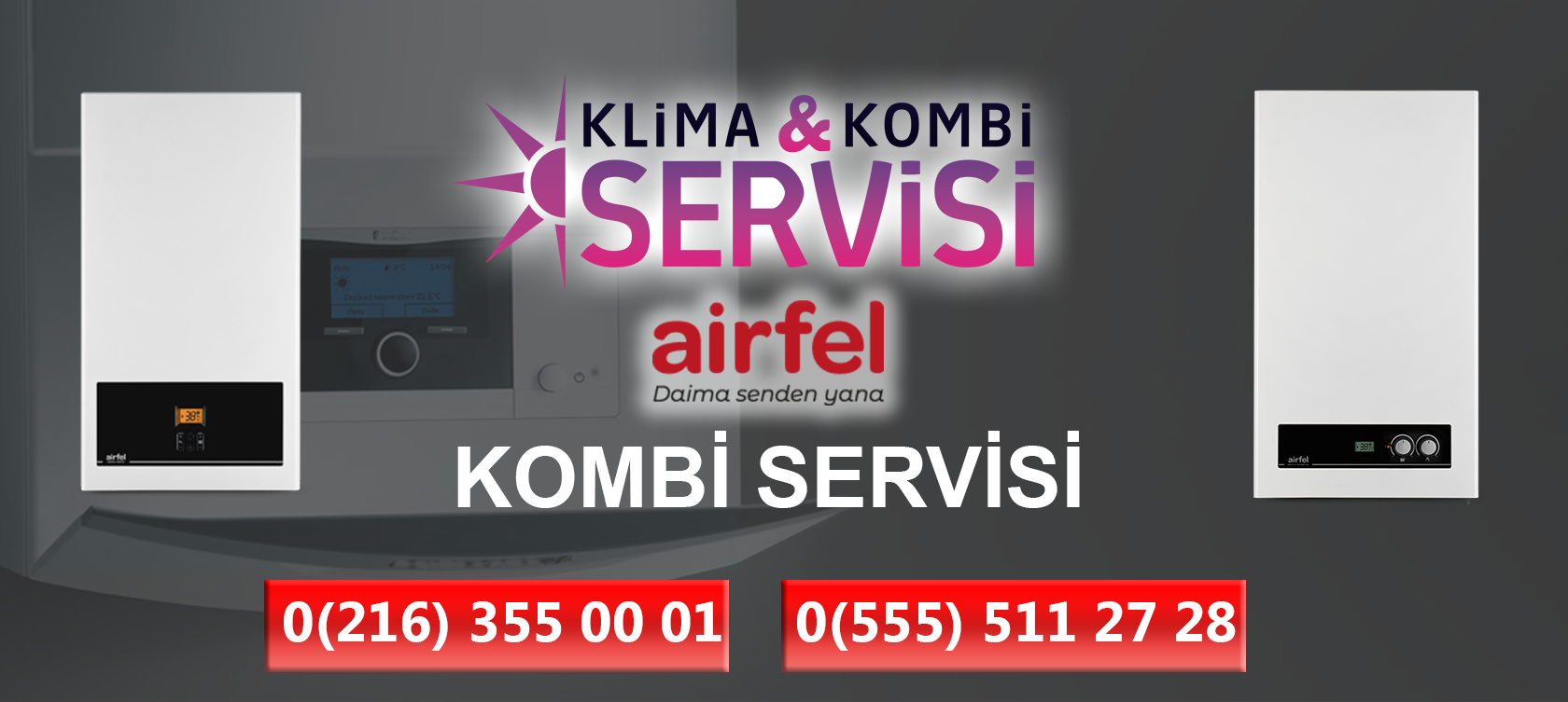 airfel kombi Servisi