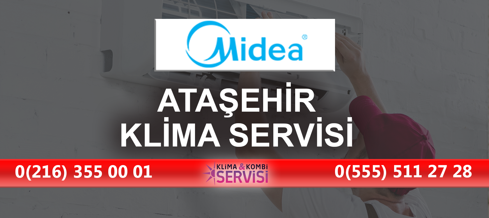 Ataşehir Midea Klima Servisi
