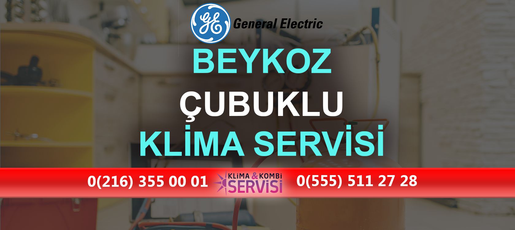 Çubuklu General Electric Klima Servisi