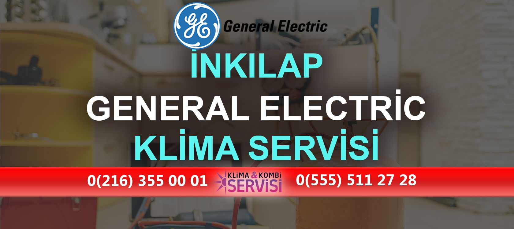 İnkılap General Electric Klima Servisi