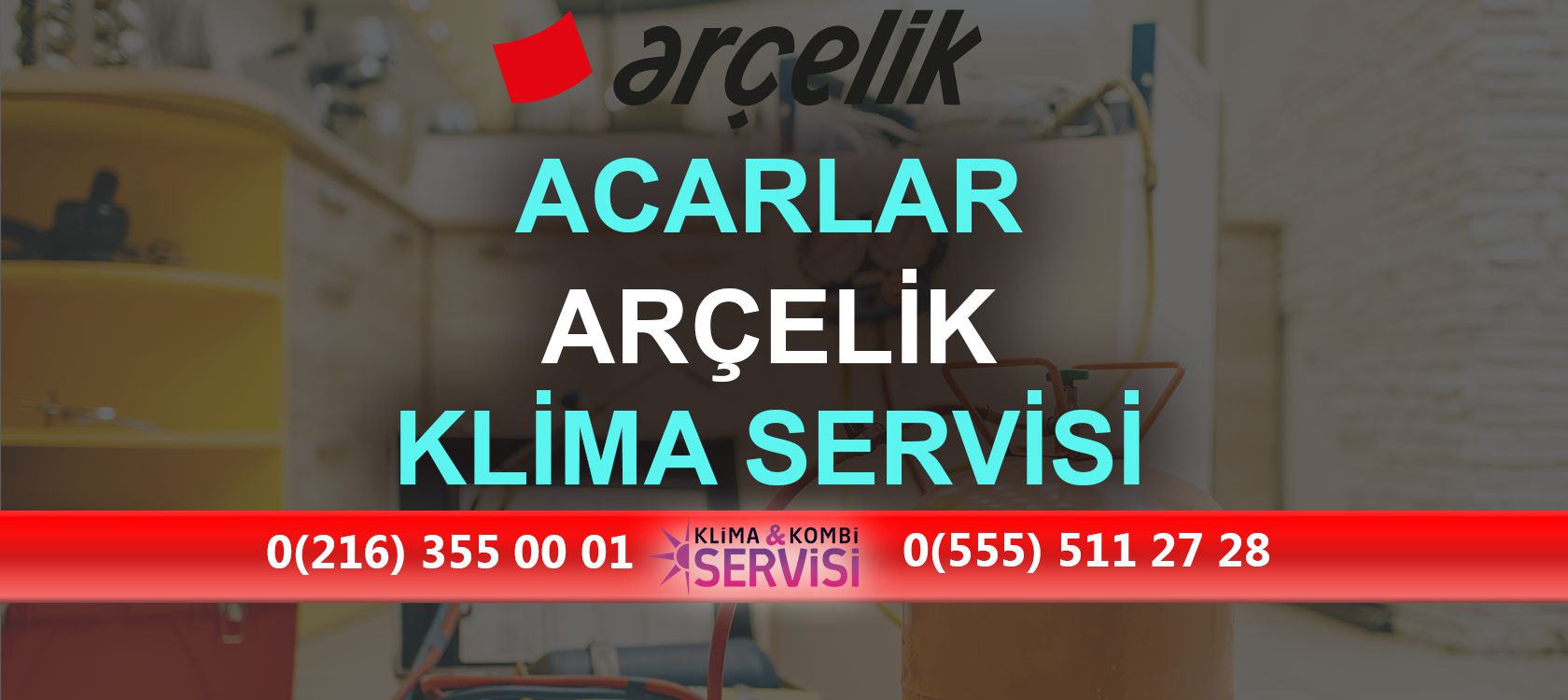 Acarlar Arçelik Klima Servisi