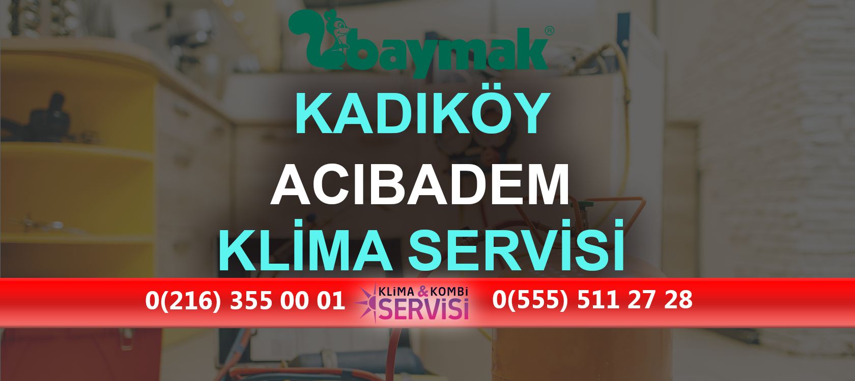 Acıbadem Baymak Klima Servisi