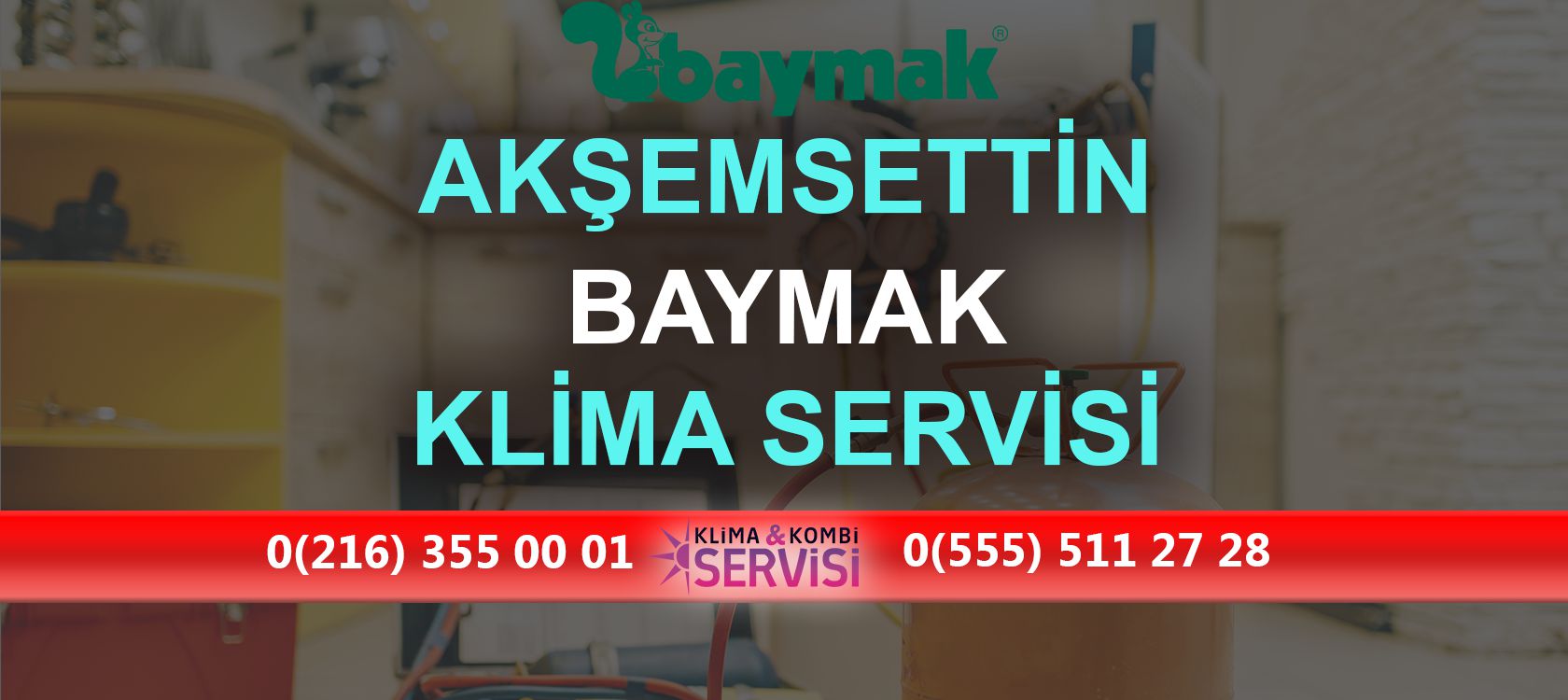 Akşemsettin Baymak Klima Servisi