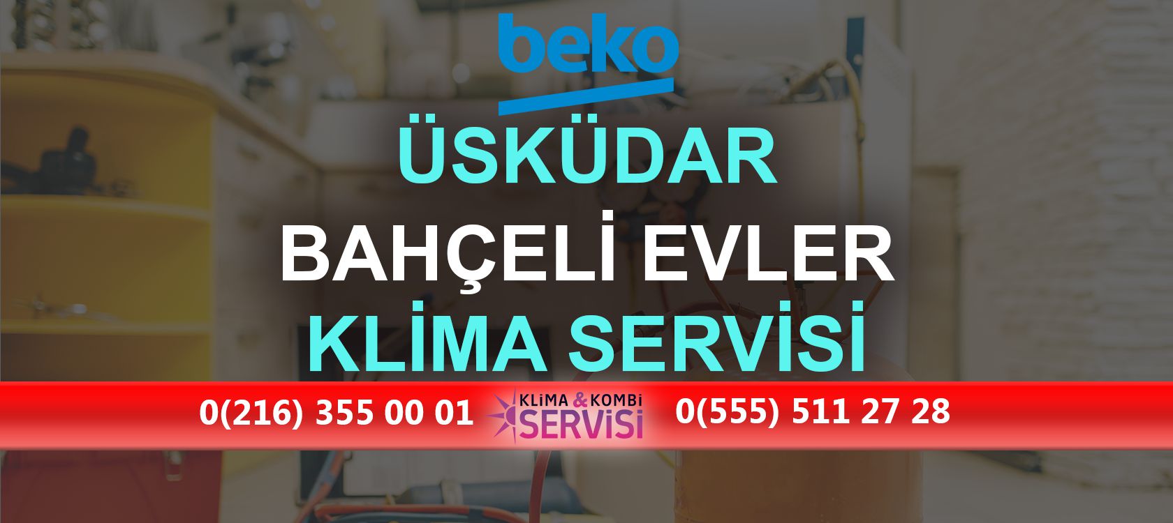 Bahçeli Evler Beko Klima Servisi