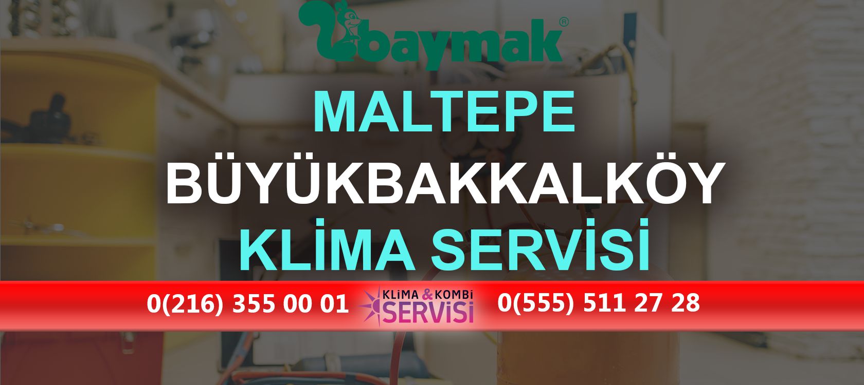 Büyükbakkalköy Baymak Klima Servisi