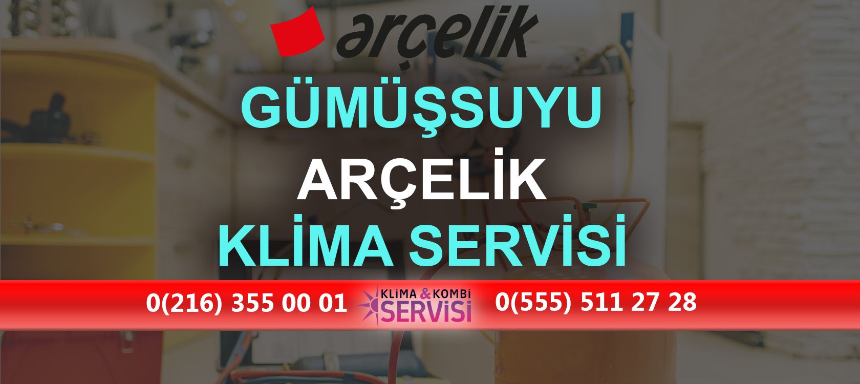 Gümüşsuyu Arçelik Klima Servisi