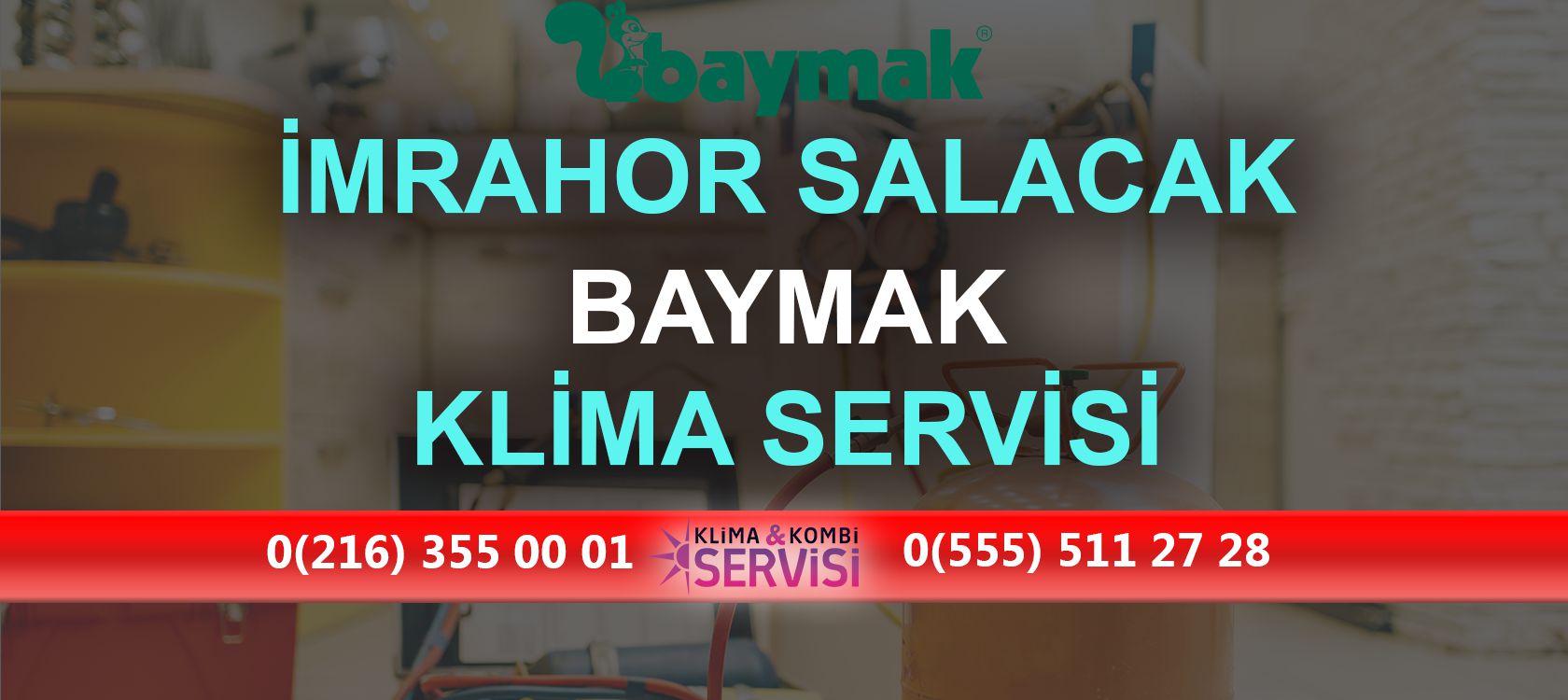 İmrahor Salacak Baymak Klima Servisi