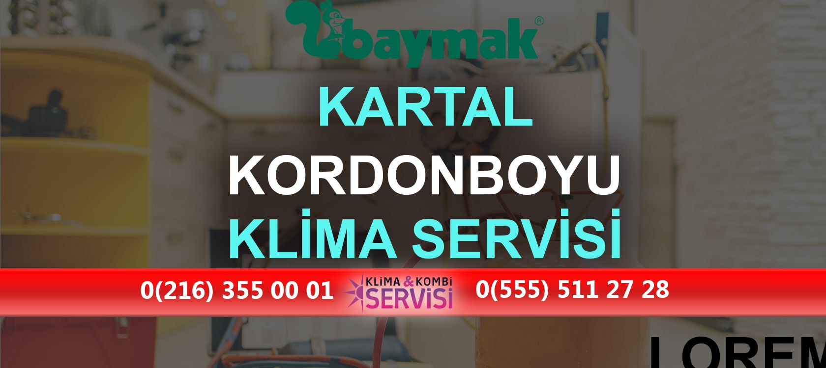 Kordonboyu Baymak Klima Servisi