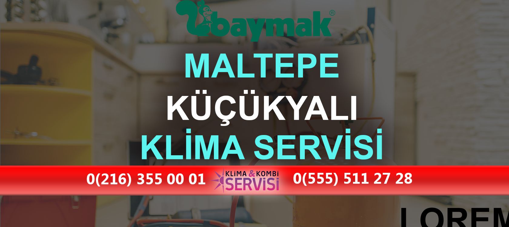 Küçükyalı Baymak Klima Servisi