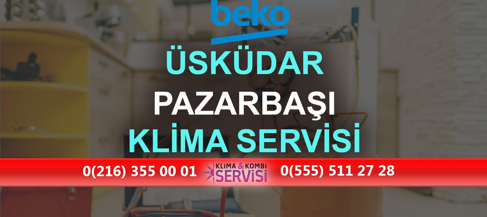 Pazarbaşı Beko Klima Servisi