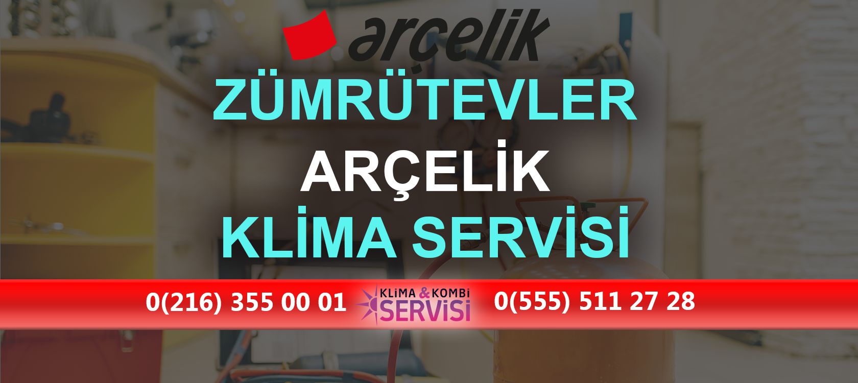 Zümrütevler Arçelik Klima Servisi